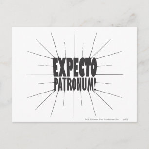 Harry Potter Spell   EXPECTO PATRONUM™! Postkarte