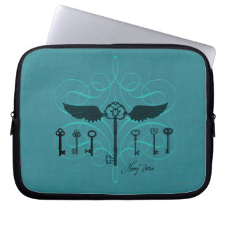 Harry Potter Spell | Fliegende Schlüssel Laptopschutzhülle