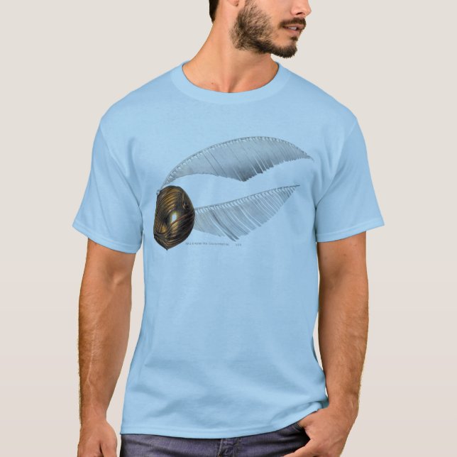 Harry Potter Spell | Goldener Spieß T-Shirt (Vorderseite)