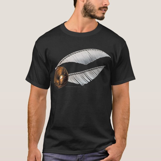 Harry Potter Spell | Goldener Spieß T-Shirt (Vorderseite)