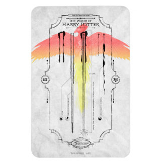 Harry Potter Spell | Harry's Wand Infografik Magnet