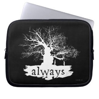 Harry Potter Spell | Immer Silhouette angeben Laptopschutzhülle