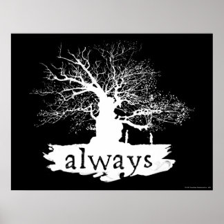 Harry Potter Spell | Immer Silhouette angeben Poster