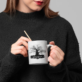 Harry Potter Spell | Immer Silhouette angeben Tasse