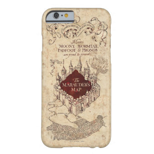 Harry Potter Spell   Marauder’s Map Barely There iPhone 6 Hülle