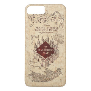 Harry Potter Spell   Marauder’s Map iPhone 8 Plus/7 Plus Hülle