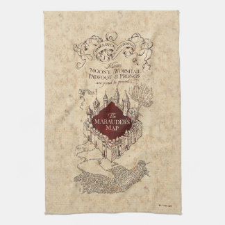 Harry Potter Spell | Marauder’s Map Geschirrtuch