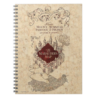Harry Potter Spell | Marauder’s Map Notizblock