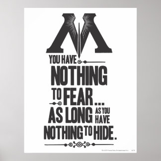 Harry Potter Spell | Ministerium für Magische Prop Poster