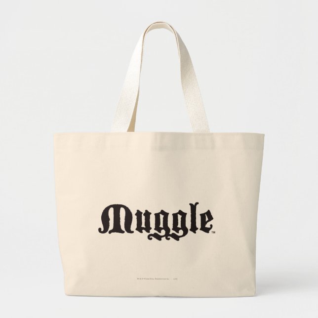 Harry Potter Spell | Muggle Jumbo Stoffbeutel (Vorne)