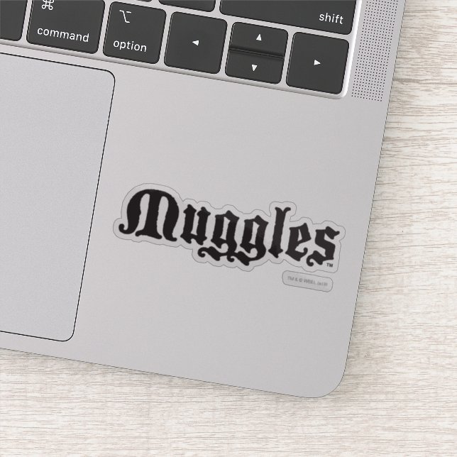 Harry Potter Spell | Muggles Aufkleber (Detail)