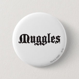 Harry Potter Spell   Muggles Button