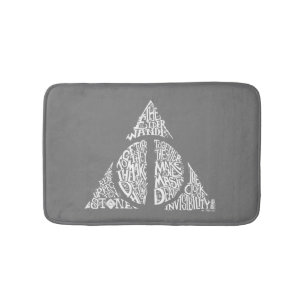 Harry Potter Spell   TODESHALLOWS Graphic 2 Badematte