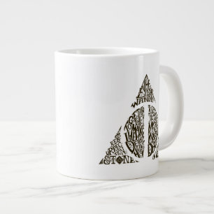 Harry Potter Spell   TOTHLY HALLOWS Typografy Gr Jumbo-Tasse