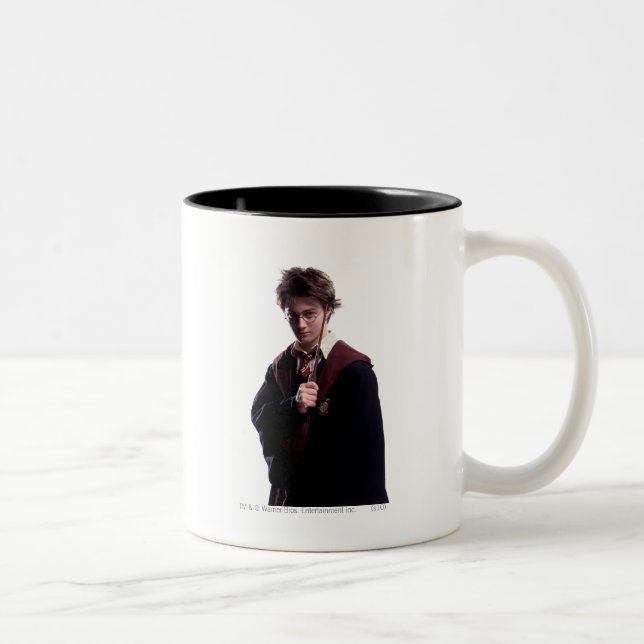 Harry Potter-Stab angehoben Zweifarbige Tasse (Rechts)