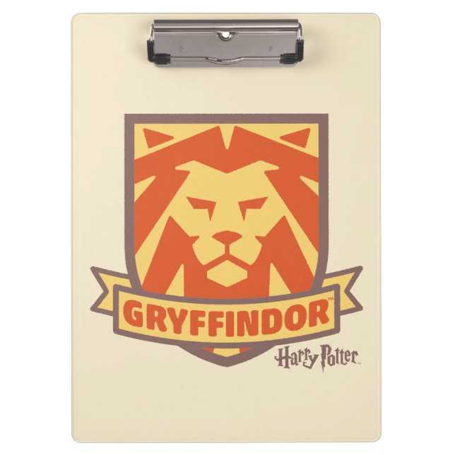 HARRY POTTER™ | Summer Magic GRYFFINDOR™ Wappen Klemmbrett (Vorderseite)
