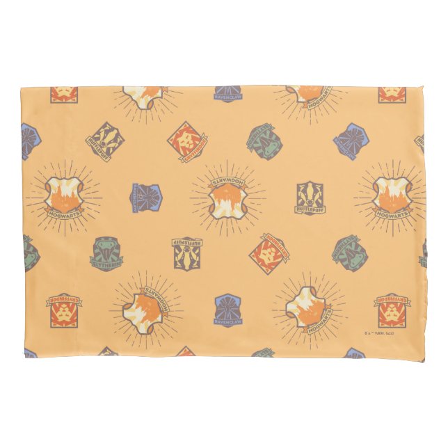 HARRY POTTER™ | Summer Magic HOGWARTS™ Muster Kissenbezug (Vorderseite)