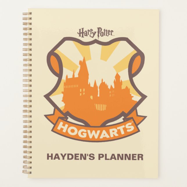 HARRY POTTER™ | Summer Magic HOGWARTS™ Wappen Planer (Vorderseite)