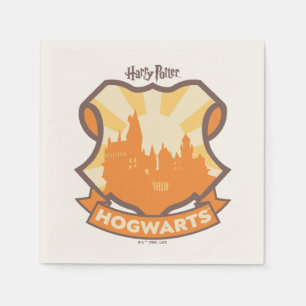 HARRY POTTER™   Summer Magic HOGWARTS™ Wappen Serviette