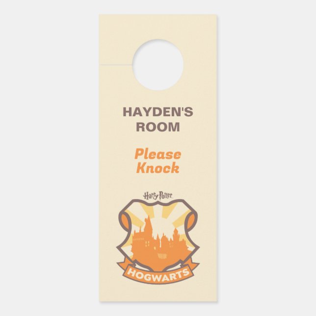 HARRY POTTER™ | Summer Magic HOGWARTS™ Wappen Türanhänger (Vorderseite)