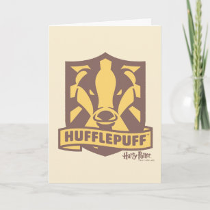 HARRY POTTER™   Summer Magic HUFFLEPUFF™ Wappen Karte