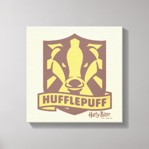 HARRY POTTER™   Summer Magic HUFFLEPUFF™ Wappen Leinwanddruck