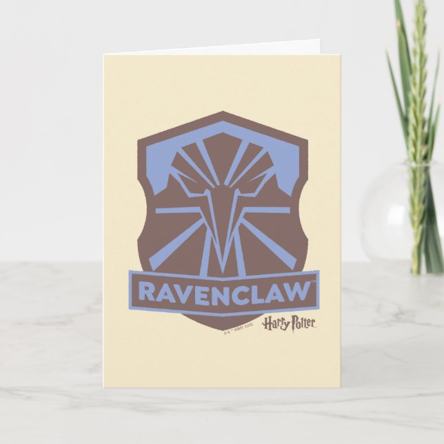 HARRY POTTER™ | Summer Magic RAVENCLAW™ Wappen Karte (Vorderseite)