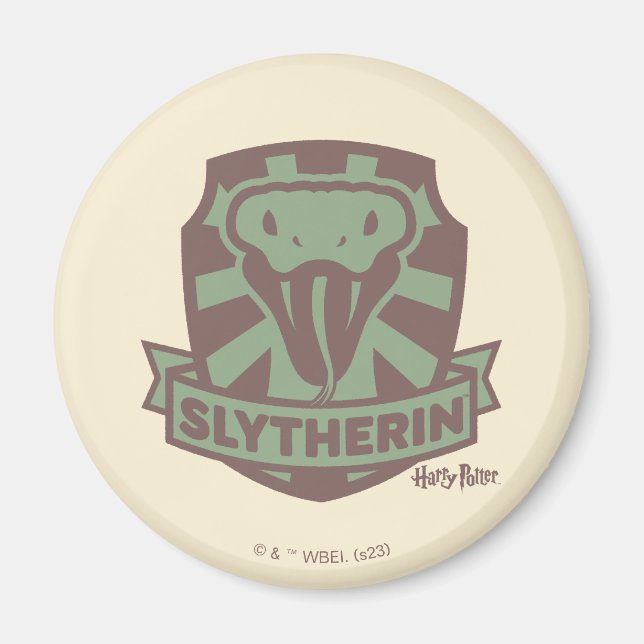 HARRY POTTER™ | Summer Magic SLYTHERIN™ Wappen Magnet (Vorne)