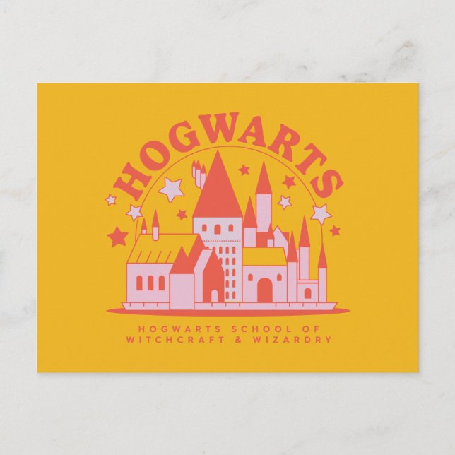 HARRY POTTER™ | Süße HOGWARTS™ Schule Postkarte (Vorderseite)
