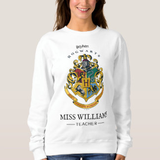 Harry Potter Teacher | Hogwarts Crest - Vollfarbig Sweatshirt
