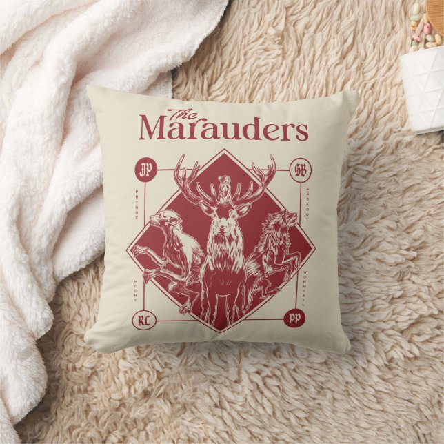 HARRY POTTER™ The Marauders Animagus Graphic Kissen (Decke)