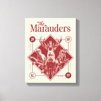 HARRY POTTER™ The Marauders Animagus Graphic Leinwanddruck