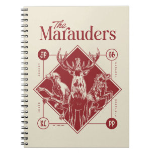 HARRY POTTER™ The Marauders Animagus Graphic Notizblock