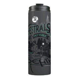 Harry Potter | Thestrals Typografy Graphic Thermosbecher