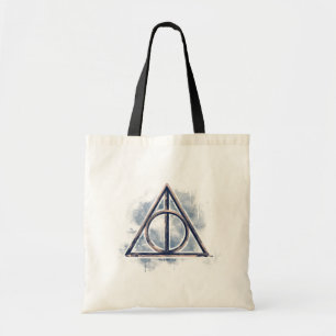 Harry Potter   Todesrelikte Wasserfarbe Tragetasche