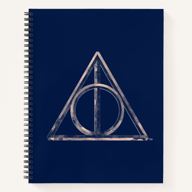 Harry Potter | Todesrelikte Wasserfarben Notizbuch (Vorderseite)