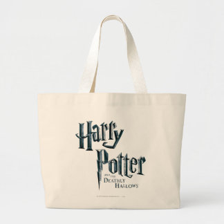 Harry Potter und das Deathly Hallow Logo 1 Jumbo Stoffbeutel