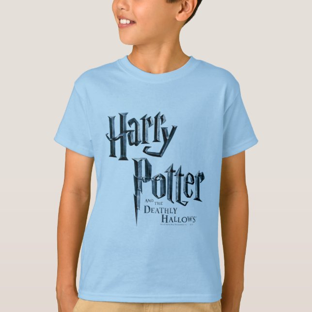 Harry Potter und das Deathly Hallow Logo 1 T-Shirt (Vorderseite)