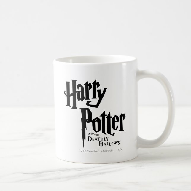 Harry Potter und das Deathly Hallow Logo 2 Kaffeetasse (Rechts)
