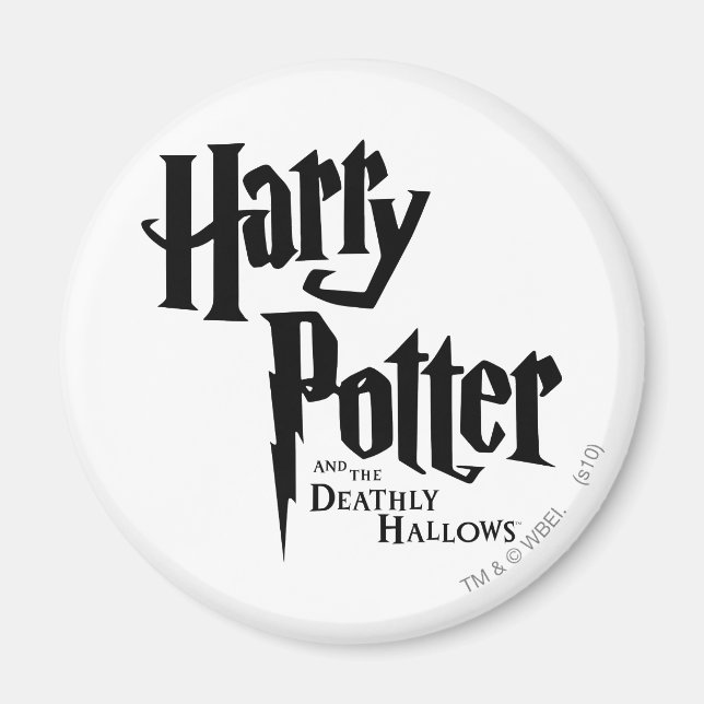 Harry Potter und das Deathly Hallow Logo 2 Magnet (Vorne)