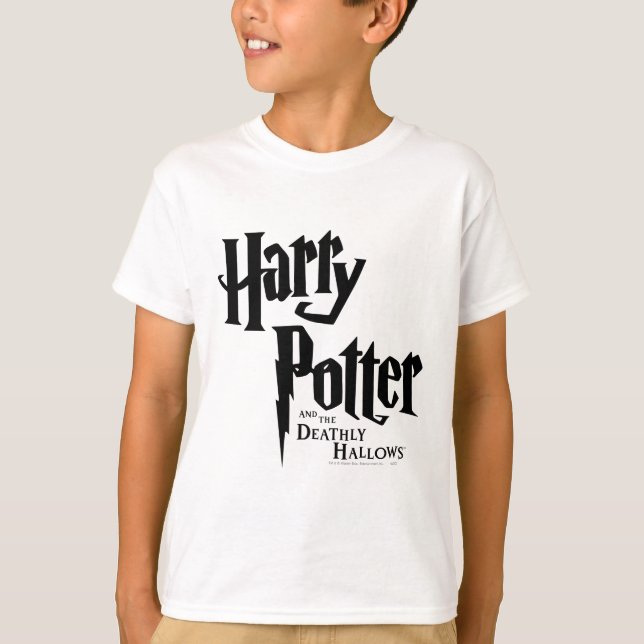 Harry Potter und das Deathly Hallow Logo 2 T-Shirt (Vorderseite)