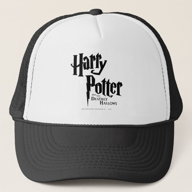 Harry Potter und das Deathly Hallow Logo 2 Truckerkappe (Vorderseite)