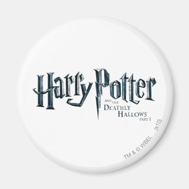 Harry Potter und das Deathly Hallows Logo 1 2 Magnet (Vorne)