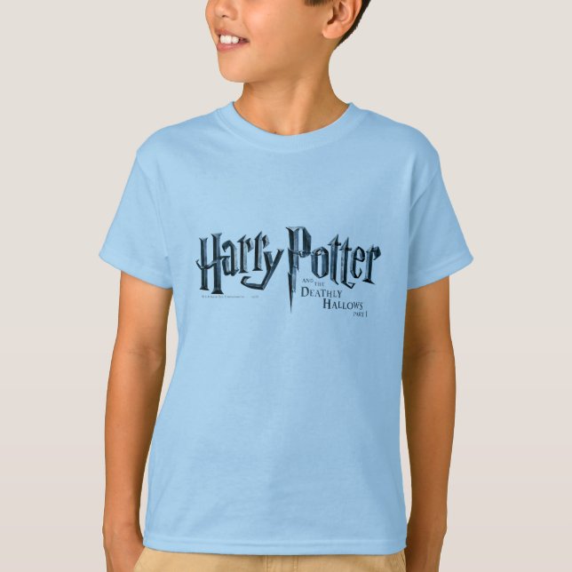 Harry Potter und das Deathly Hallows Logo 1 2 T-Shirt (Vorderseite)