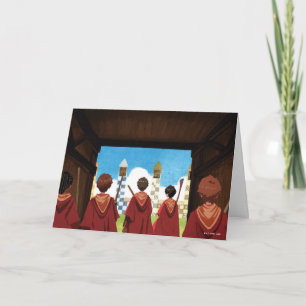 HARRY POTTER™ und das GRYFFINDOR™ QUIDDITCH™-Team Karte