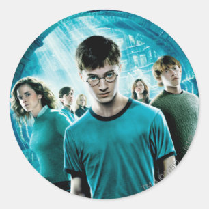 HARRY POTTER UND der AUFTRAG des PHOENIX™ Blaus Runder Aufkleber