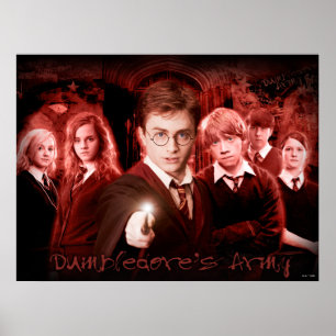 HARRY POTTER UND der AUFTRAG des PHOENIX™ Rotes Poster