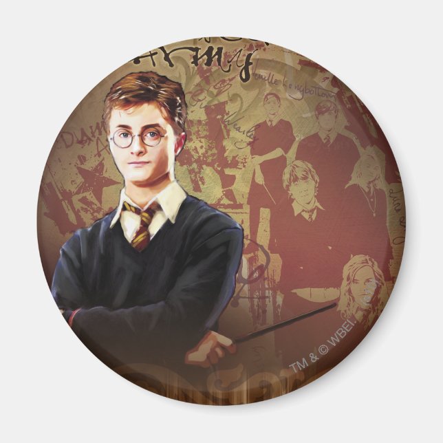 HARRY POTTER UND DIE BESTELLUNG DER FOENIX™-Collag Magnet (Vorne)