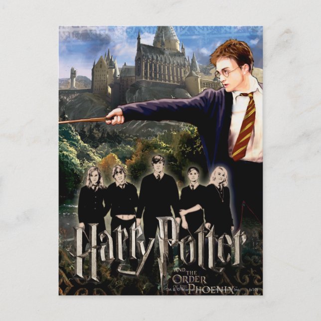 HARRY POTTER UND DIE BESTELLUNG DES PHOENIX™ POSTKARTE (Vorderseite)