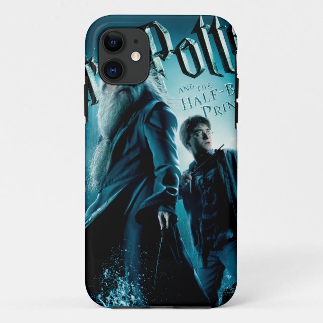 Harry Potter und Dumbledore auf Felsen 1 Case-Mate iPhone Hülle (Rückseite)